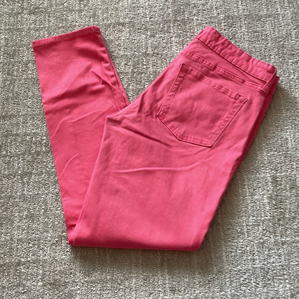 GAP Pink Skinny Pants, Premium Super Skinny, Pink Skinny Pants, Soft, Size 4